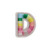 RAINBOW ALPHABETS D
