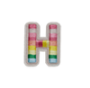 RAINBOW ALPHABETS H